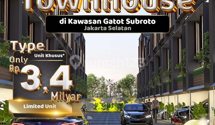 JUAL RUMAH GATOT SOEBROTO MANSION DI MAMPANG IV JAKARTA SELATAN 2