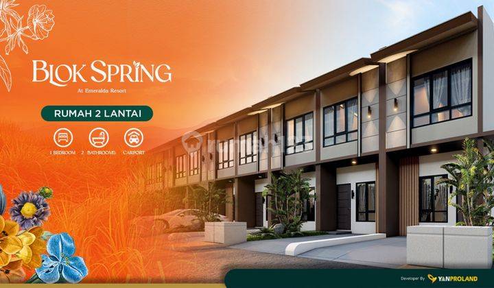 Dijual Rumah Blok Spring Cluster Beryl Park Emerald Resort Bandung 1