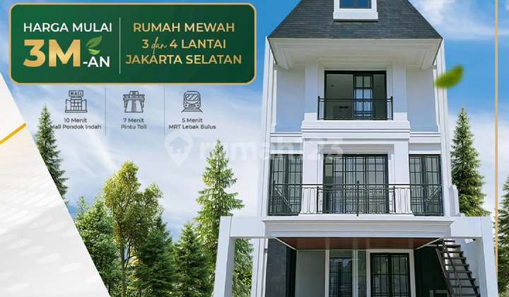 JUAL RUMAH GRIYA SEROJA PESANGGRAHAN JAKARTA SELATAN