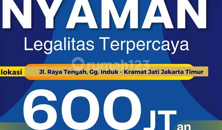 JUAL RUMAH TERMURAH DI CONDET KRAMAT JATI JAKARTA TIMUR
