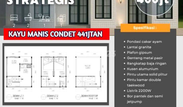 JUAL RUMAH TERMURAH D'HOZ AL MABRUK CONDET JAKARTA TIMUR 2