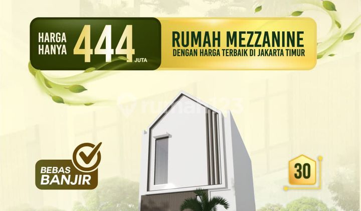 JUAL RUMAH TERMURAH DI TERAS ALAMANDA CIPAYUNG JAKARTA TIMUR 1