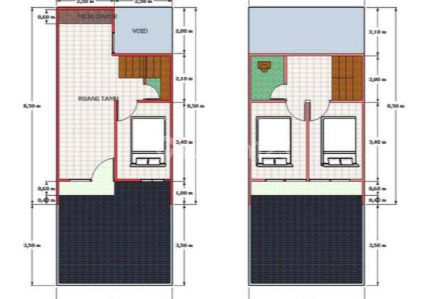 Rumah Murah 700JTAN Alma Vila Residence Cilodong Depok  2