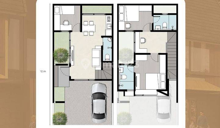 RUMAH MURAH DEKAT MRT DI ANANDA TERRACE CIPUTAT RAYA 2