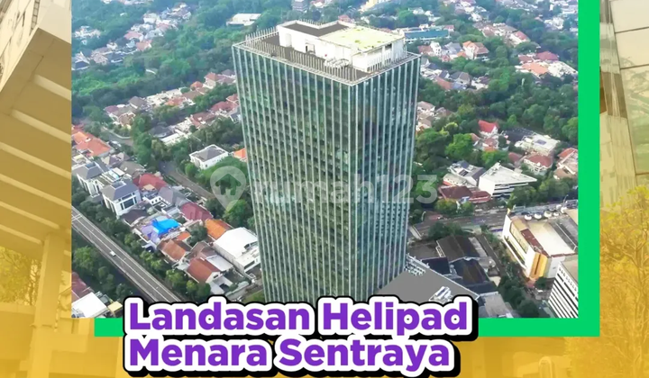 Jual Office Luas 172 di Sentraya Blok M Kebayoran Baru Jakarta Selatan