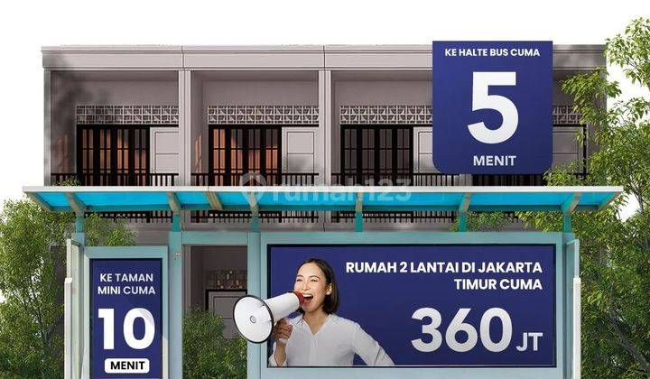 Rumah White Casa Residence Condet Kramat Jati Jakarta Timur 2