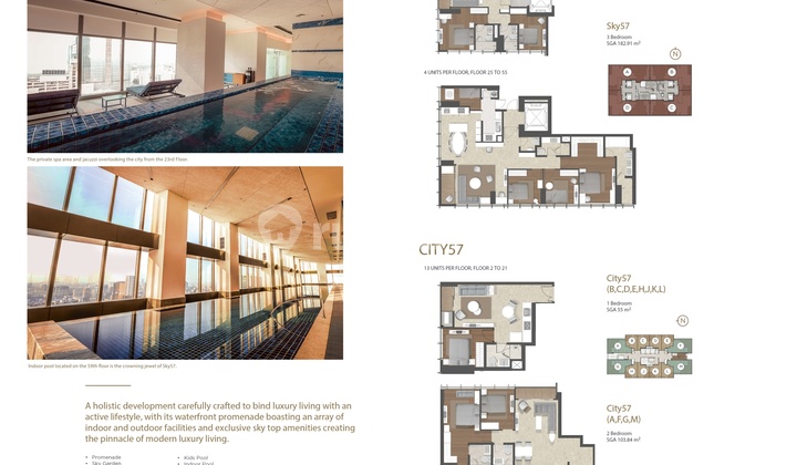 Jual Private Lift 1Br Apartemen 57 Promenade Fifty Seven Promenade Thamrin Jakarta Pusat 2