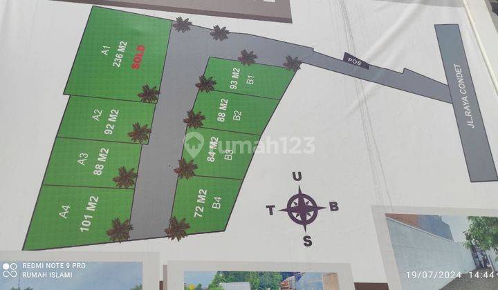 DIJUAL TERMURAH TANAH KAVLING DI CONDET JAKARTA TIMUR 1