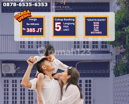 Jual Rumah Paling Termurah White Casa Residence Condet Kramat Jati Jakarta Timur 2