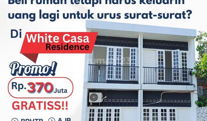 TERMURAH SEJAKARTA WHITE CASA RESIDENCE CONDET KRAMAT JATI JAKARTA TIMUR 1