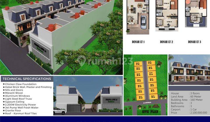 Dijual Rumah Luas 60 Di Jati Padang Pasar Minggu Jakarta Selatan  2