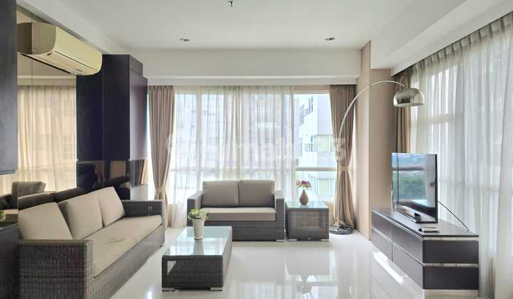For Sale 3BR Furnished Apartment 138 sqm at 1 Park Residence Gadaria Kebayoran Baru South Jakarta