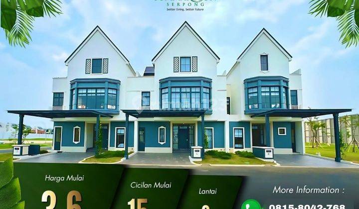 Rumah Baru Cluster Louis 4kt 4km With Attic Room, Serpong 1