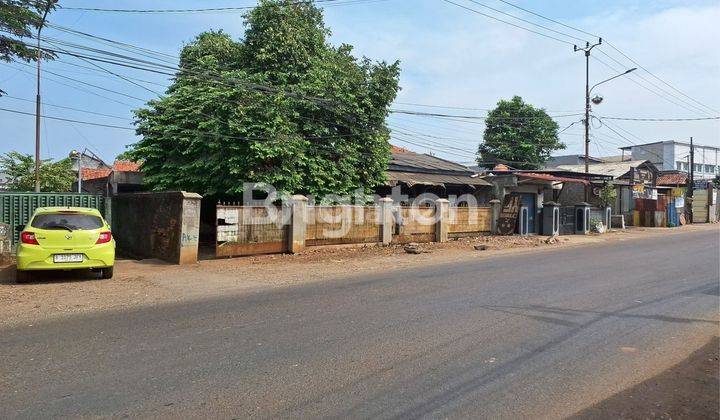 RUMAH TANAH STRATEGIS PINGGIR JALAN CURUG RAYA 1
