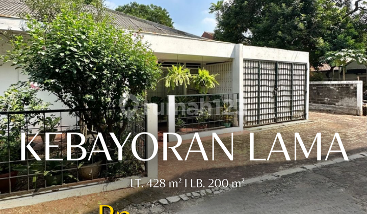 Rumah Lama Hitung Tanah Dalam Komplek Cidodol Kebayoran Lama