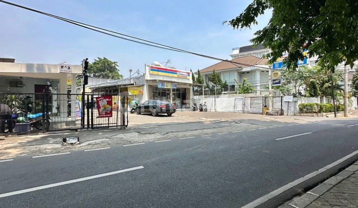 Lahan Komersil Tempat Usaha di Jati Padang Pinggir Jalan Jakarta