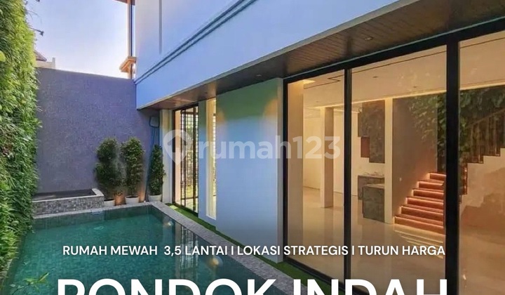 Jual Cepat Rumah Mewah Modern Tropical Di Pondok Indah Jakarta