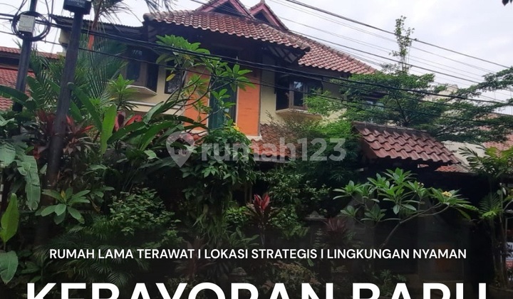 Quick Sale of Well-Maintained Old House Near Senayan Jakarta