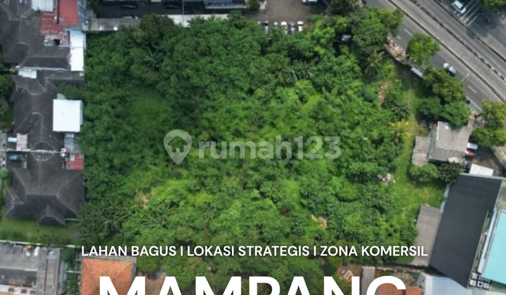 Good Commercial Land by the Roadside in Buncit Raya, South Jakarta