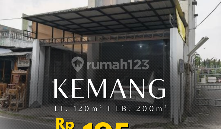 Ruko Ruang Usaha Strategis Pinggir Jalan di Kemang Jakarta