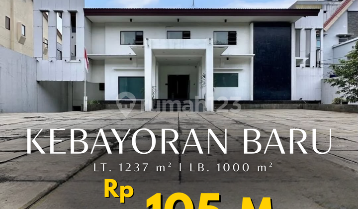 Bangunan Komersil Strategis Pinggir Jalan Prime Area Kebayoran