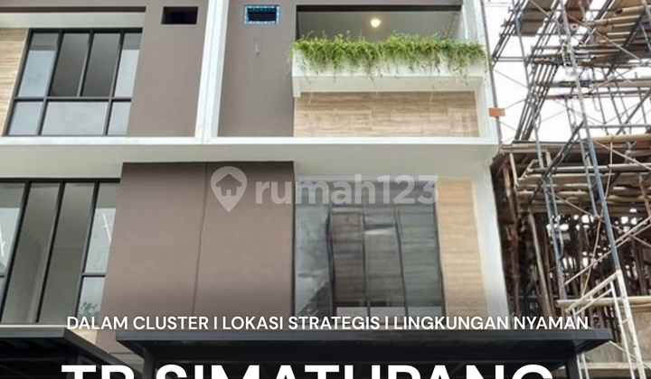 Nice New House in a Cluster at Tb Simatupang, South Jakarta Nice New House in a Cluster at Tb Simatupang, South Jakarta