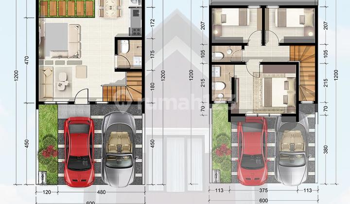 Rumah Mewah .kota Makassar.2 Lantai.1 M-an 2