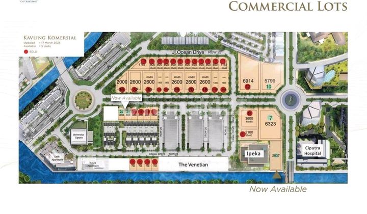 Kavling Komersil Di Citraland City Losari,makassar