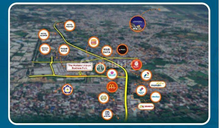 Ruko Bisnis Berada Di Area Bisnis Cluster Mutiara Lagoon 1