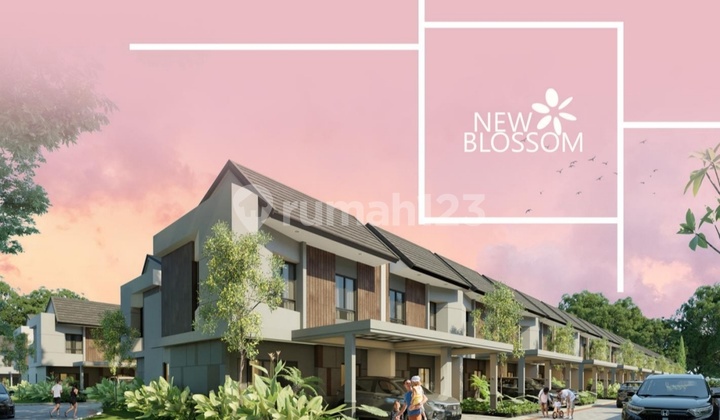 Rumah 2 Lantai.dekat Summarecon Harga 800 Jutaan