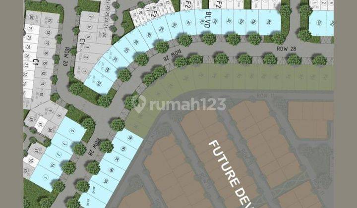 Rumah 2 Lantai Sangat Bagus Di Area Boulevard Dan Model Cantik 2