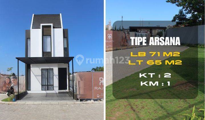 Rumah 2 Lantai, Pusat Kota Makassar, Harga 1m-An 1