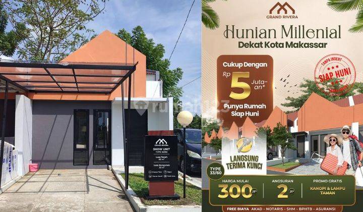 Beli Rumah Hanya Dp 5 Juta.langsung Akad 1