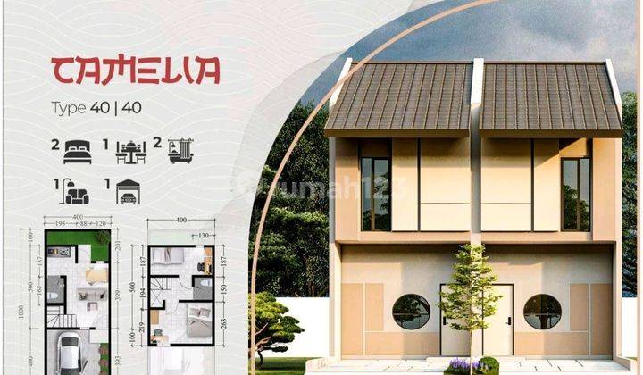 Camelia,rumah 2 Lantai Di Hertasning,harga 600 Jutaan.lengkap Perabot 2