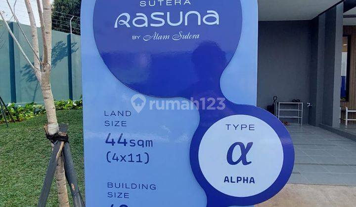 Rumah 2 Lantai By Alam Sutera 2 Semi Furnished di Bawah 1M 2