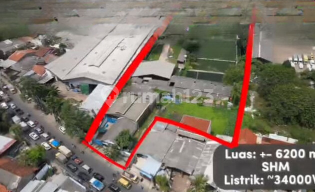 Tanah kavling Gudang Cipondoh Hasyim Ashari Hitung Tanah SAJA!!