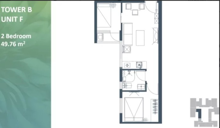 Apartemen Meikarta 2 Bedroom Sangat Murah Bonus AC Jual Cepat