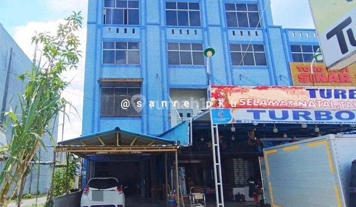 Ruko Murah 4 Lantai, Jual Cepat, Parkir Panjang, Lokasi Tengah Kota Jl. Harapan Raya 1