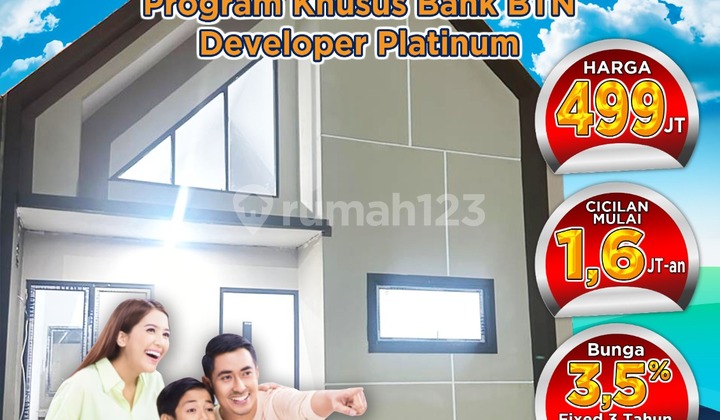 Hanya Booking 1 Juta Saja,rumah 1 Lantai Dengan Lokasi Strategis Di Citra Amarta Curug Tangerang 2