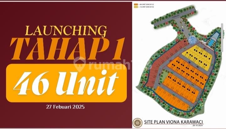 Rumah 2 Lantai Dengan Lokasi Strategis Di Cluster Viona Tangerang