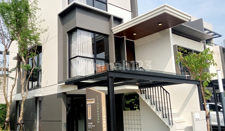 Dijual Rumah 3 Lantai Modern Dan Mewah Di Park Serpong Legok Tangerang