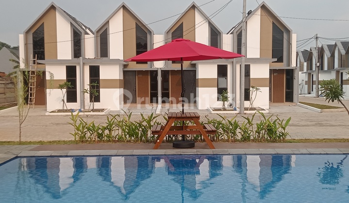 Rumah Murah Dengan Fasilitas Kolam Renang Di Cluster Safira Aryana Karawaci Tangerang