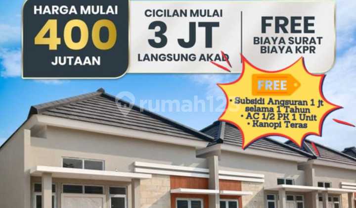 Dijual Rumah 1 Lantai All In 3 Juta Saja Di Cluster Palasari Asrilegok Tangerang