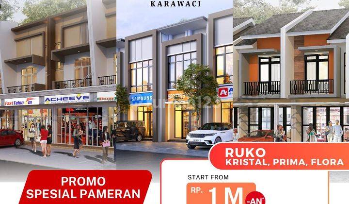 Ruko 2 Lantai Di Jalan Utama Boulevard Aryana Karawaci Tangerang Ruko 1