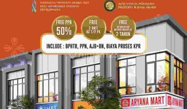 Ruko 2 Lantai Di Jalan Utama Boulevard Aryana Karawaci Tangerang Ruko 2