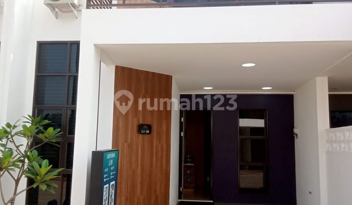 Rumah 2 Lantai Full Furnished,siap Huni Di Cluster Kristal Aryana Karawaci Tangerang