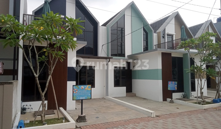 Ready-to-Occupy 1-Story House with 3 Bedrooms and 1 Bathroom in Aryana Karawaci, Tangerang