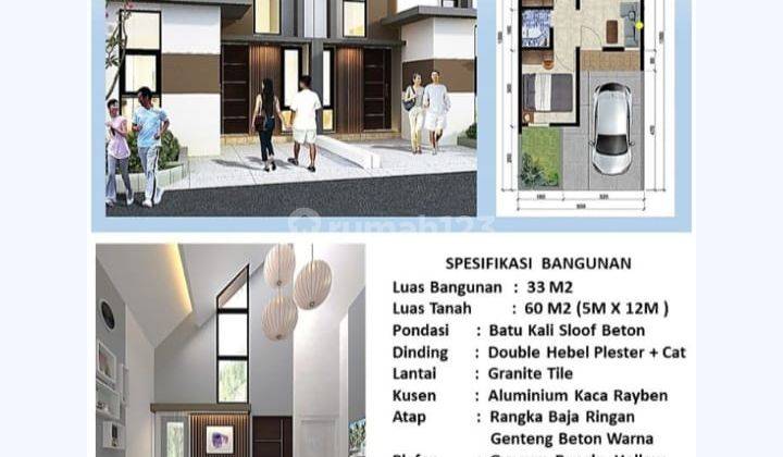 Rumah 1 Lantai Lokasi Strategis Aryana Karawaci Tangerang 1