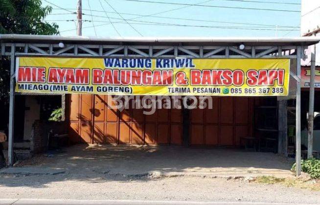 JUAL MURAH RUMAH + TEMPAT USAHA 1