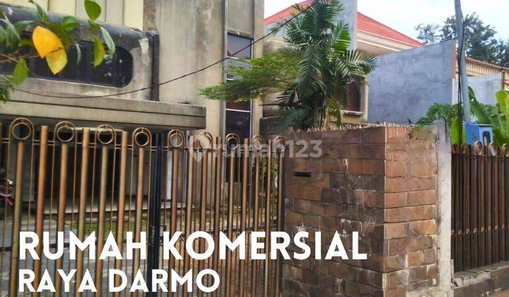 Dijual Rumah Komersial Pusat Kota Cocok Untuk Usaha Raya Darmo 1